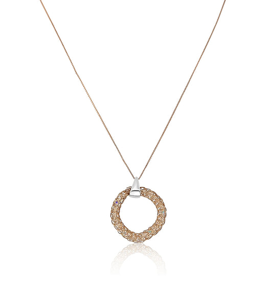 CIRCLE PENDANT NECKLACE